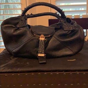 Fendi spy bag black
